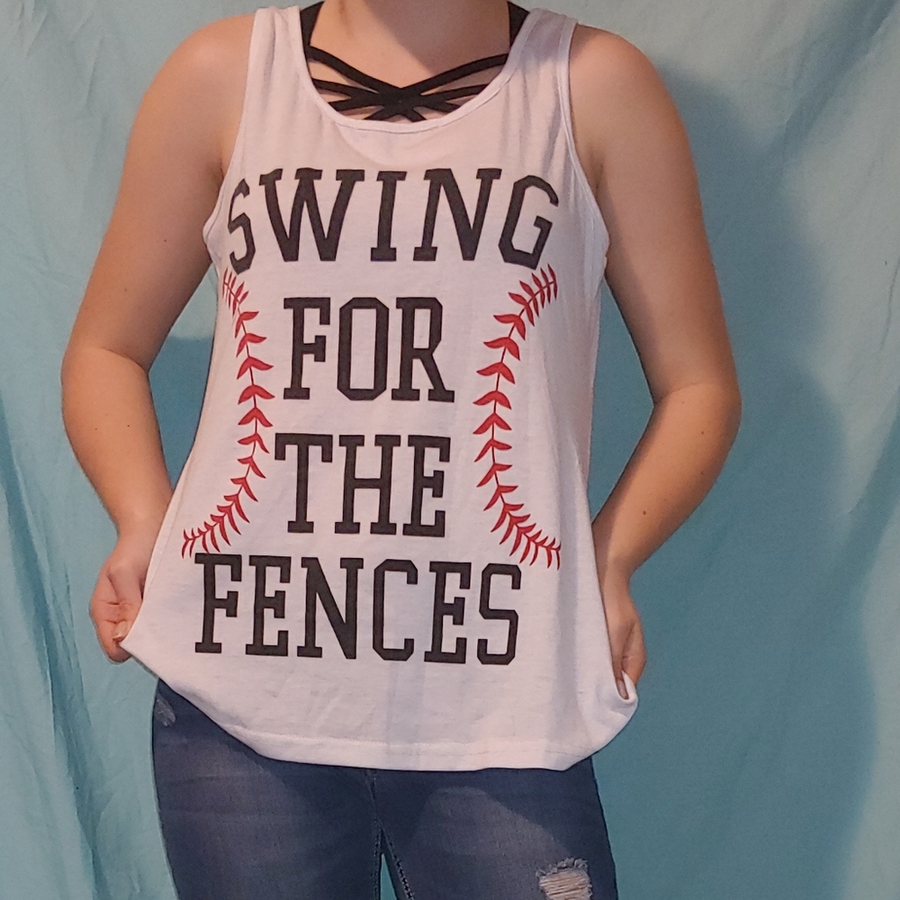 Cute softball tanktop